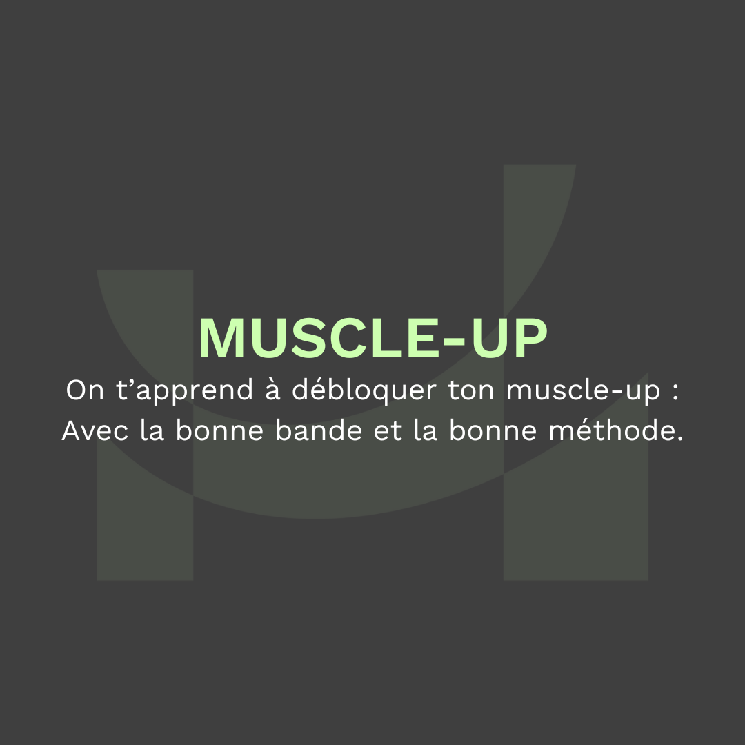 Comment apprendre le muscle-up avec une bande élastique